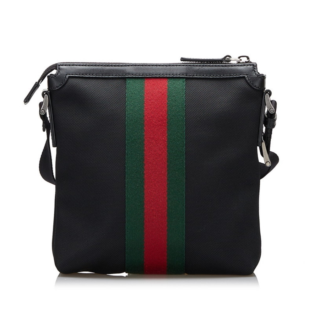 Authentic pre-owned Gucci sherry line crossbody shoulder bag