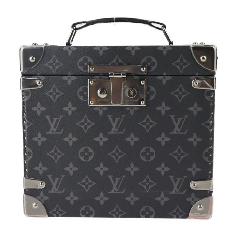 LOUIS VUITTON Louis Vuitton Fragrance Box Other Bag M20078 Monogram Eclipse  Leather Black Silver Hardware Trunk Vanity | eLADY Globazone