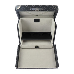LOUIS VUITTON Louis Vuitton Fragrance Box Other Bag M20078 Monogram Eclipse Leather Black Silver Hardware Trunk Vanity