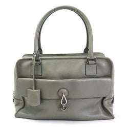 Loewe LOEWE handbag leather khaki ladies h29450a