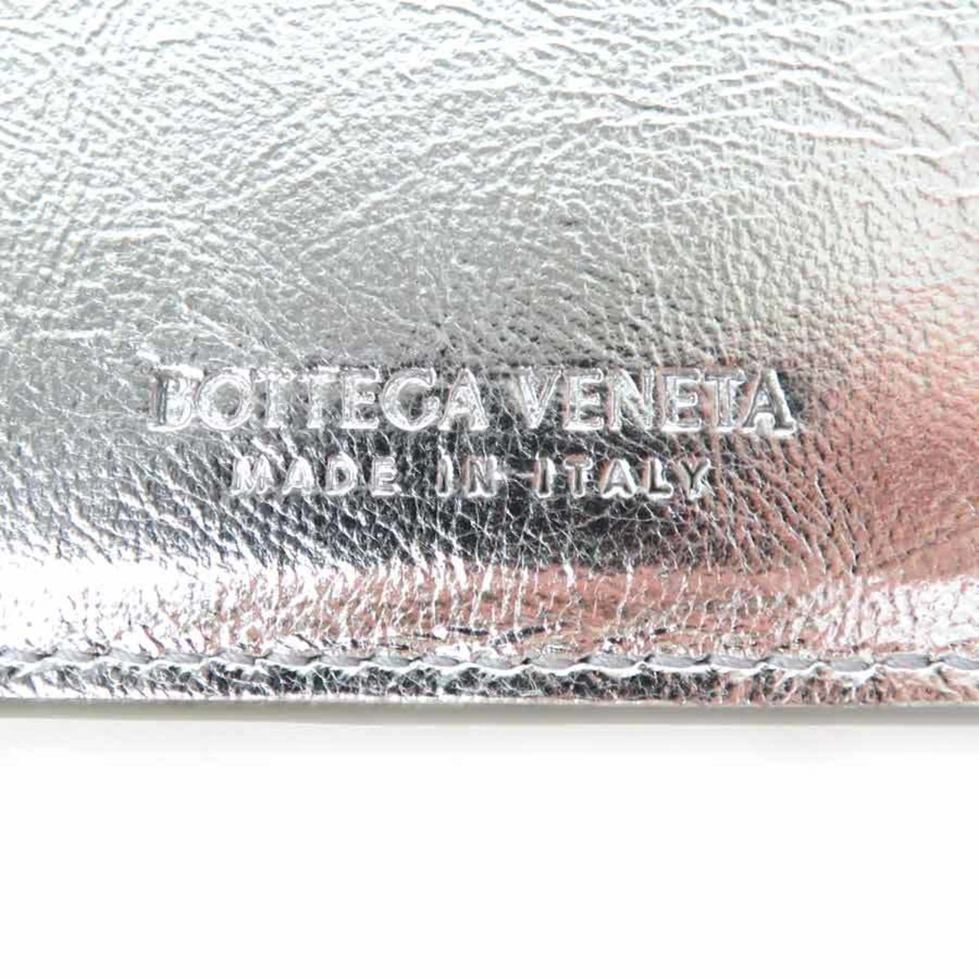 Bottega Veneta BOTTEGAVENETA Wallet Leather Silver Men's h29457g