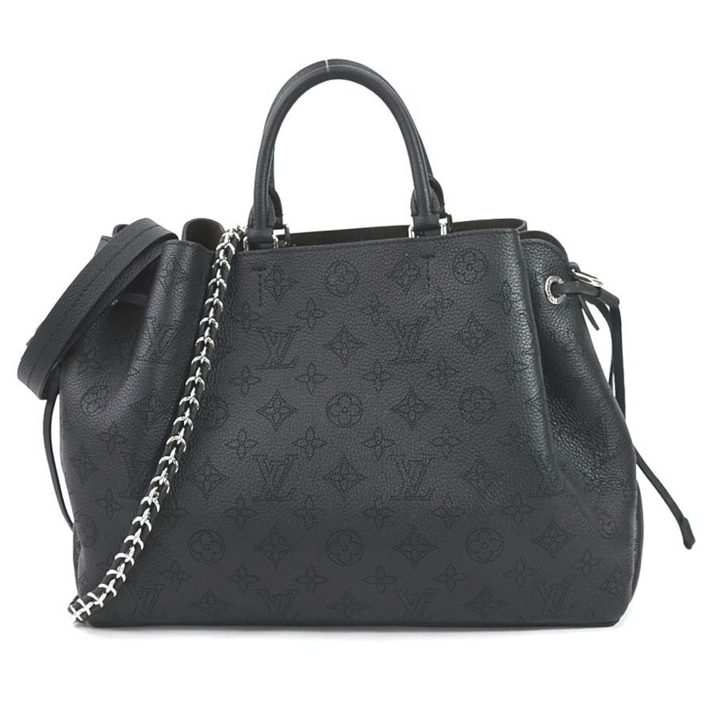 Louis Vuitton LOUIS VUITTON Handbag Mahina Bella Tote Monogram Noir Ladies  M59200 99530f