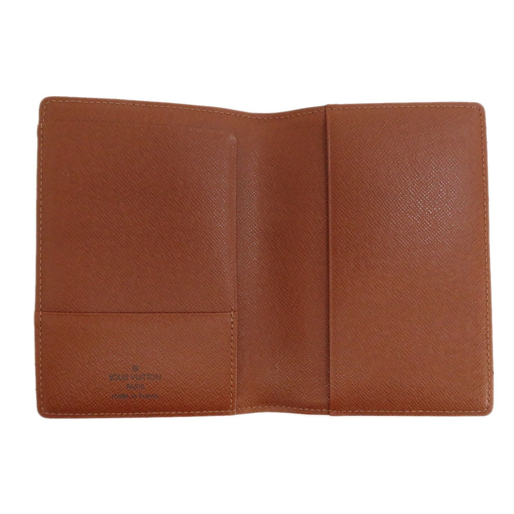 Couverture passeport cloth card wallet Louis Vuitton Brown in