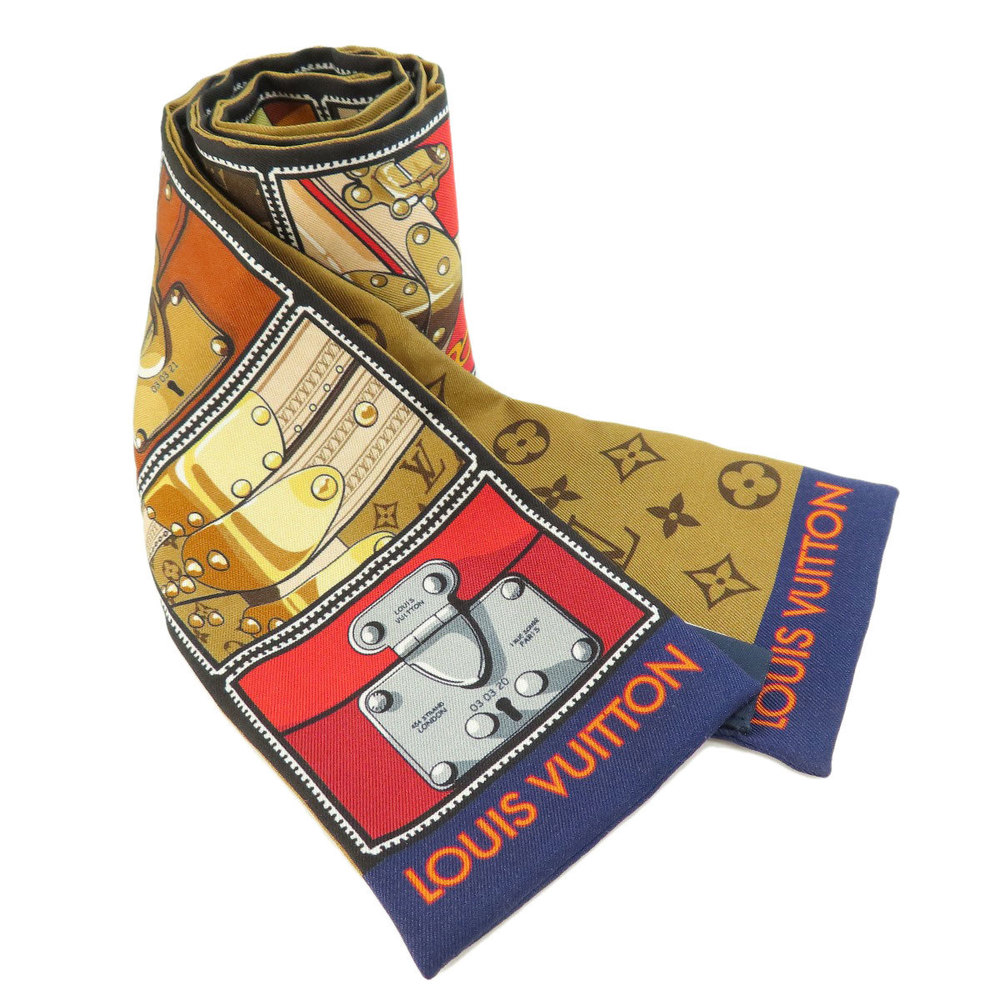 Louis Vuitton M76977 bandeau scarf muffler silk ladies LOUIS VUITTON