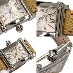 Charriol Columbus CCSTRD watch stainless steel leather ladies CHARRIOL