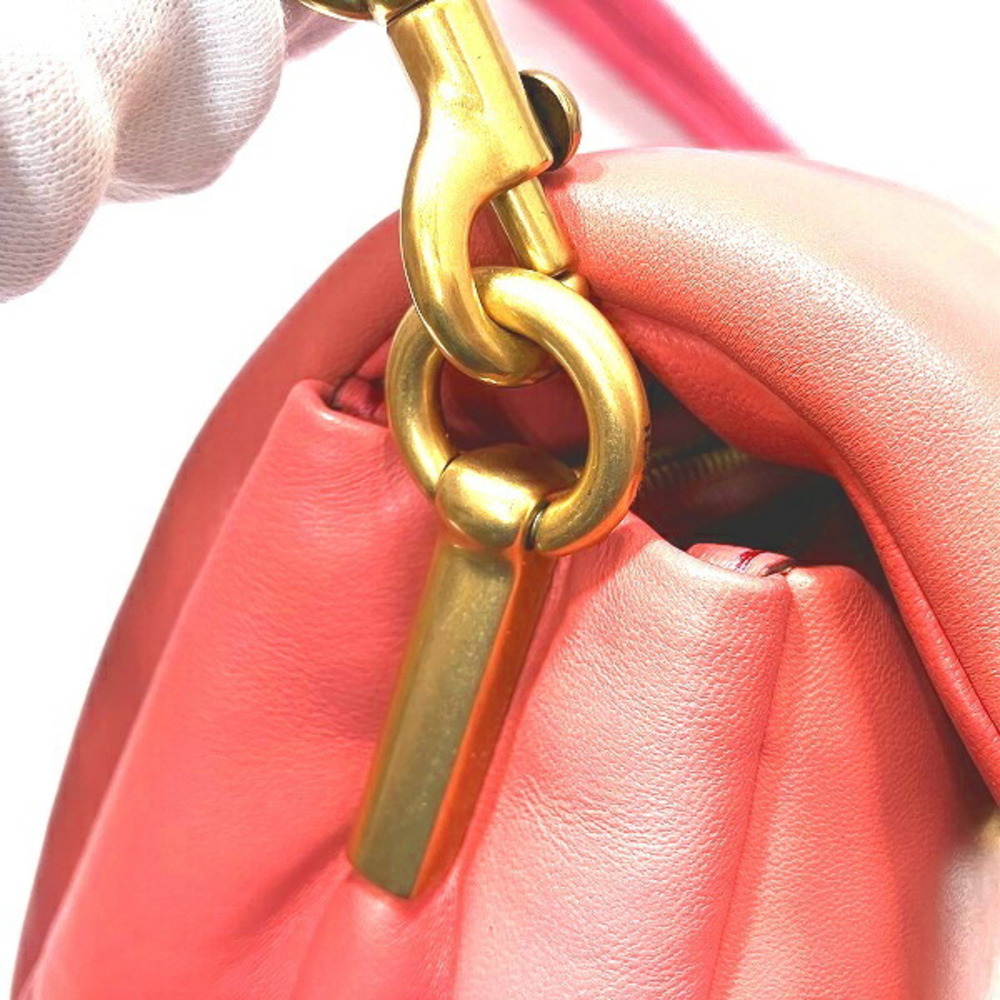 Coach 2WAY Handbag Shoulder Bag Gold Hardware Pink COACH Ladies