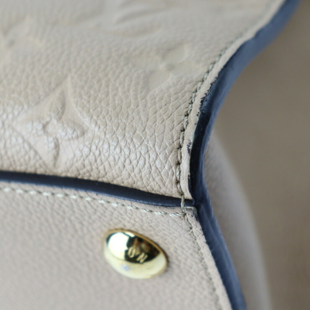 LOUIS VUITTON Louis Vuitton Pont Neuf MM Handbag M41750 Monogram Implant  Dunne Gold Hardware 2WAY Shoulder Bag
