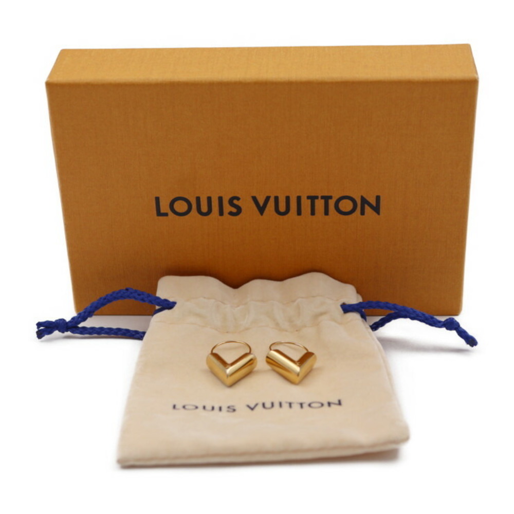 Louis Vuitton Hoop Earrings Essual V / M61088 / Earrings /GLD
