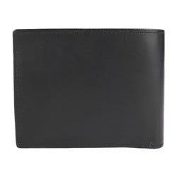 Paul Smith INSIDE MULTI EMBOSS WALLET Inside Multi Bifold Wallet P074 Calf Leather Black Multicolor Multistripe Compact