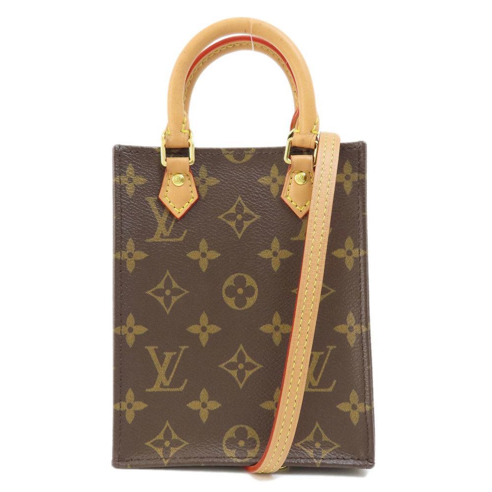 Louis Vuitton M69442 Petite Sac Pla Monogram Handbag Canvas Women's LOUIS  VUITTON