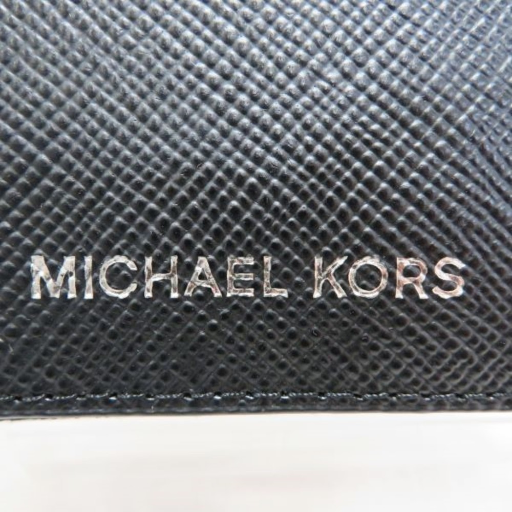 michael kors harrison leather long wallet men