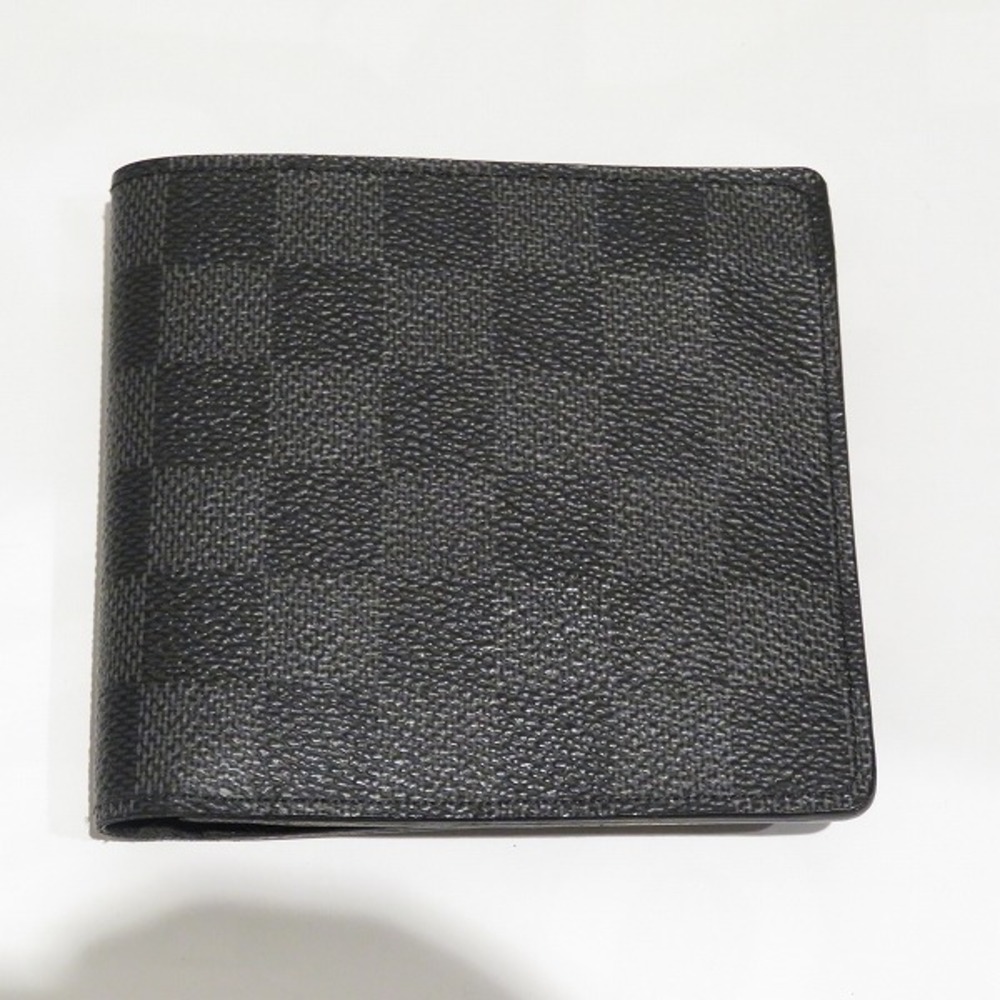 LOUIS VUITTON Damier Graphite Portefeiulle Marco Bifold Wallet