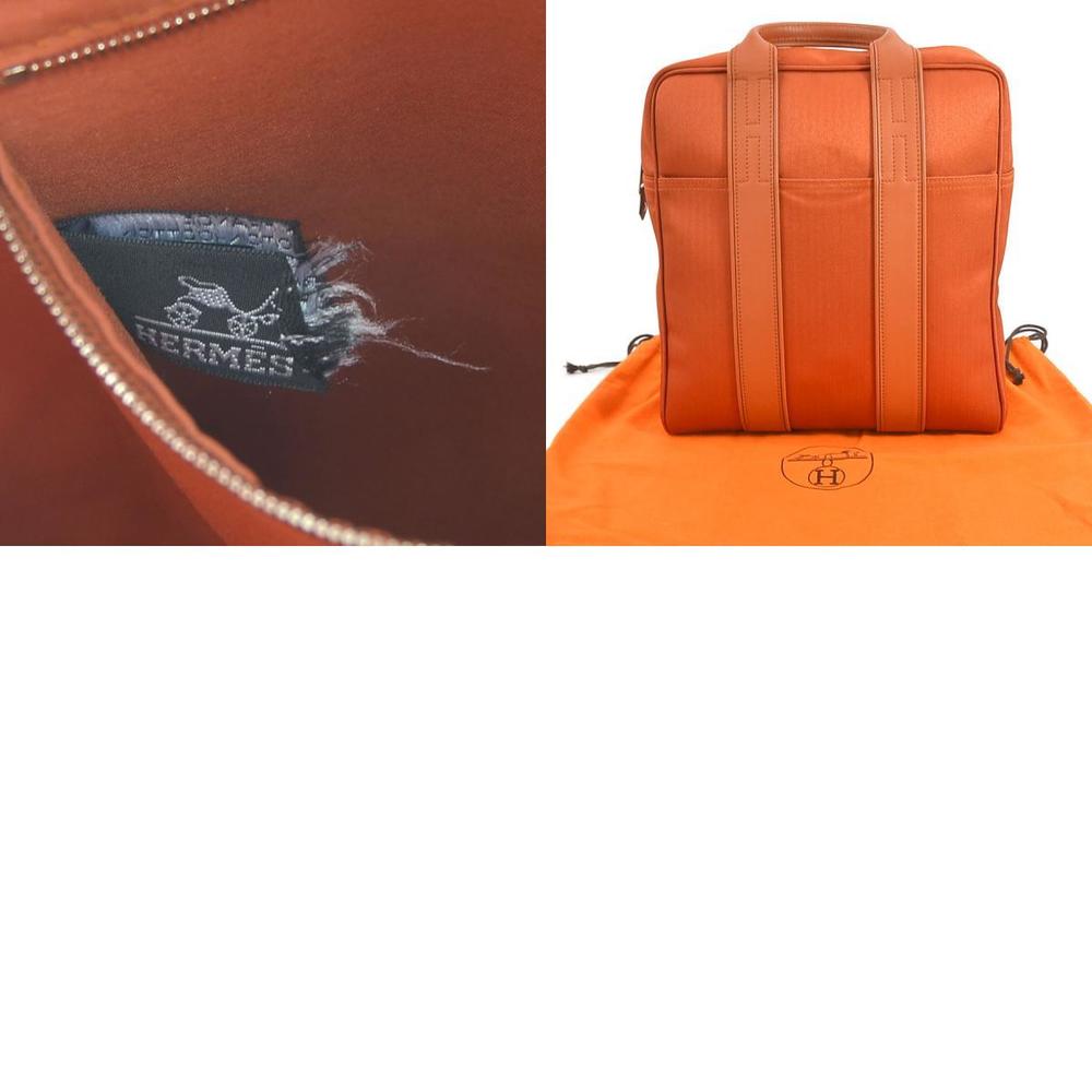 Hermès Toile Chevron Tennis Bag - Orange Carry-Ons, Luggage