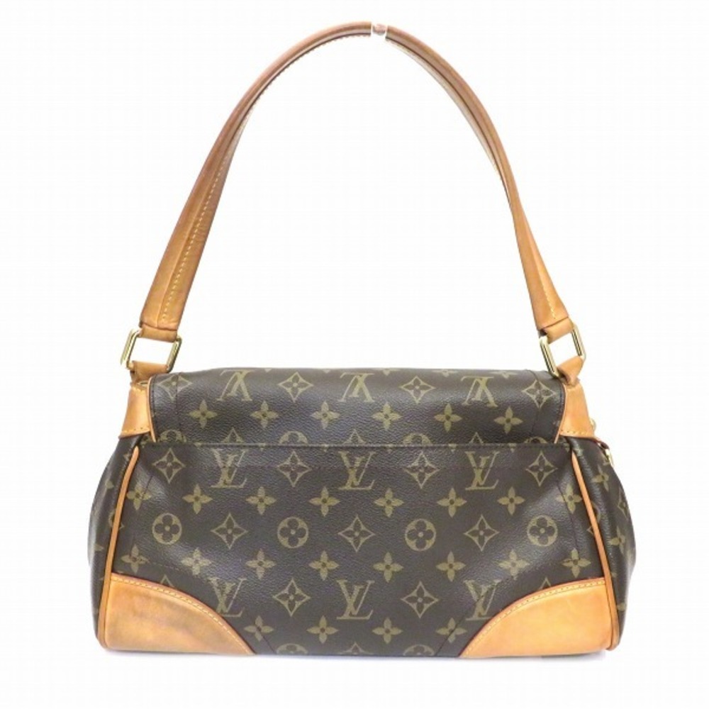 LOUIS VUITTON LOUIS VUITTON Beverly MM Shoulder hand Bag M40121 Monogram  canvas Brown Used M40121