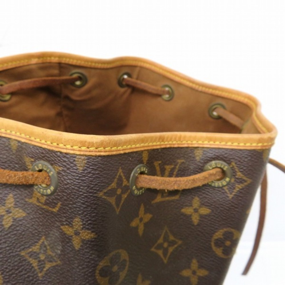 Louis Vuitton Monogram Montsouris PM M51137 Bag Backpack Ladies