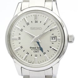 Polished GRAND SEIKO GMT Steel Automatic Mens Watch SBGM007(9S56-00B0) BF560760