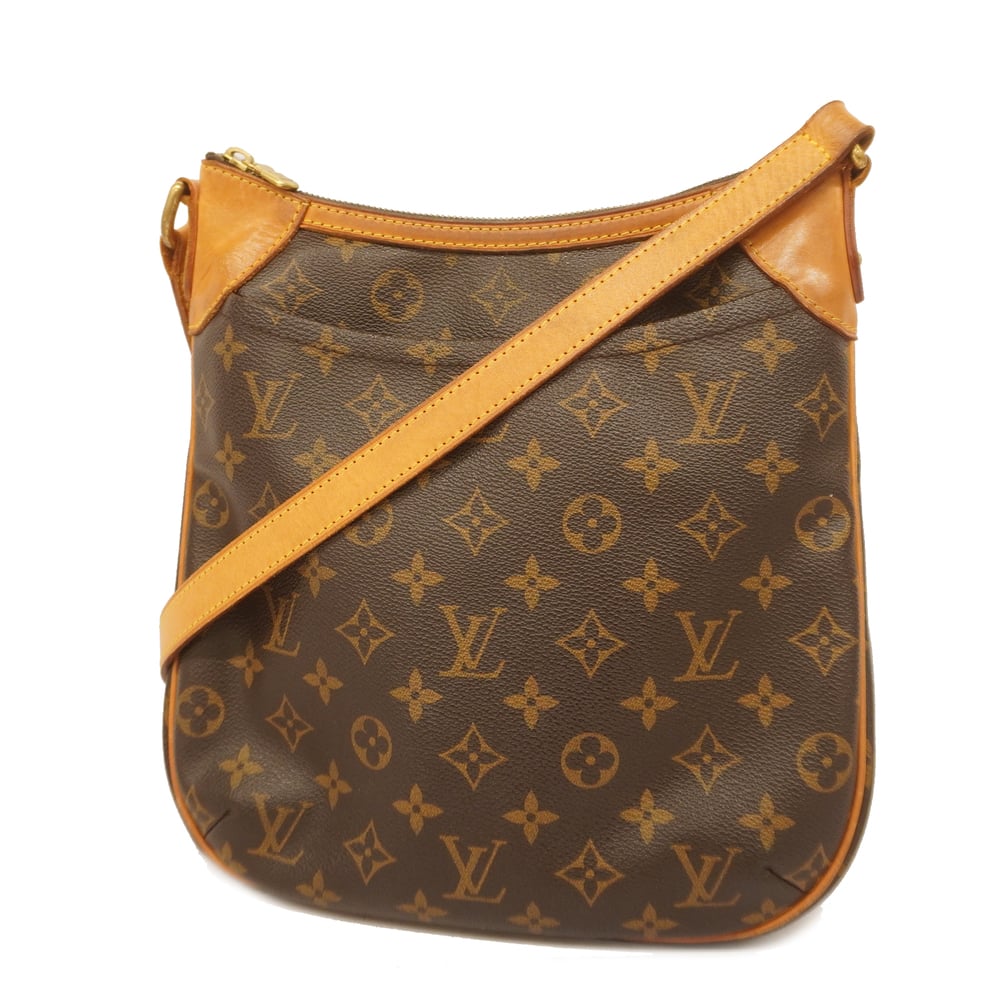 Auth Louis Vuitton Monogram Odeon PM M56390 Women's Shoulder Bag