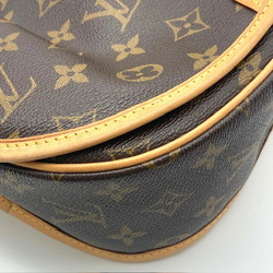 LOUIS VUITTON Louis Vuitton Menilmontant PM Monogram Shoulder Bag Brown  Women's M40474