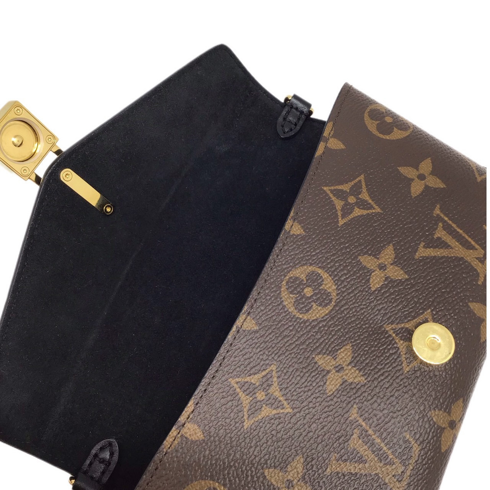Louis Vuitton Monogram Padlock on Strap - Brown Shoulder Bags