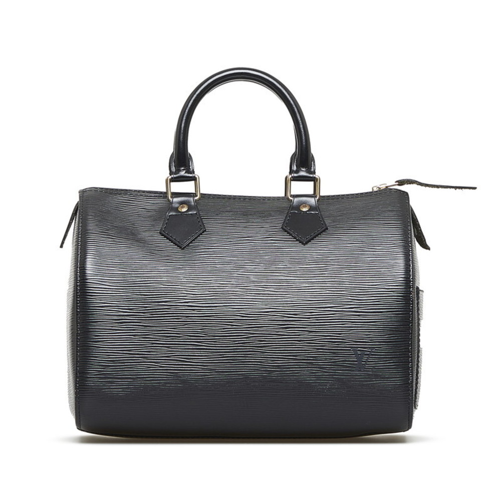 Louis Vuitton Epi Speedy 25 Handbag Boston Bag M43012 Noir Black Leather  Ladies LOUIS VUITTON