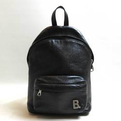 Balenciaga bag B logo backpack black rucksack leather 580026 BALENCIAGA