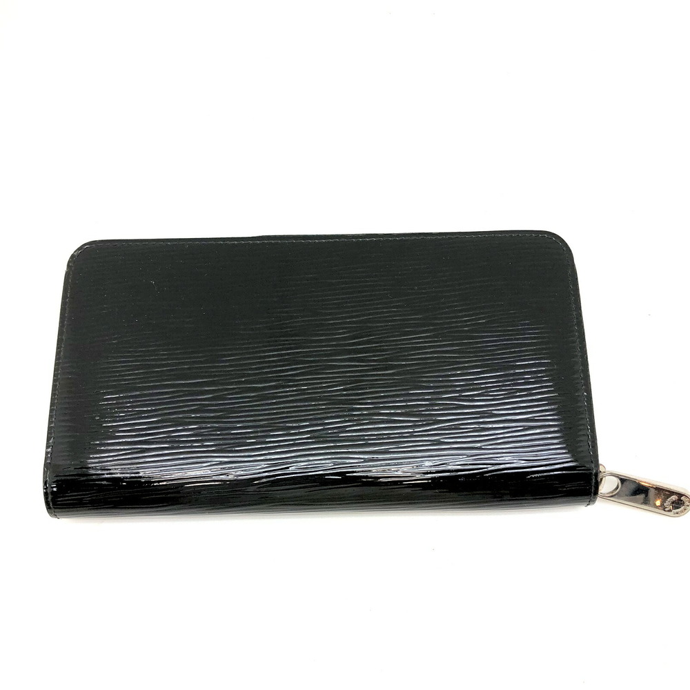 LOUIS VUITTON Clemence Epi Leather Wallet Black-US