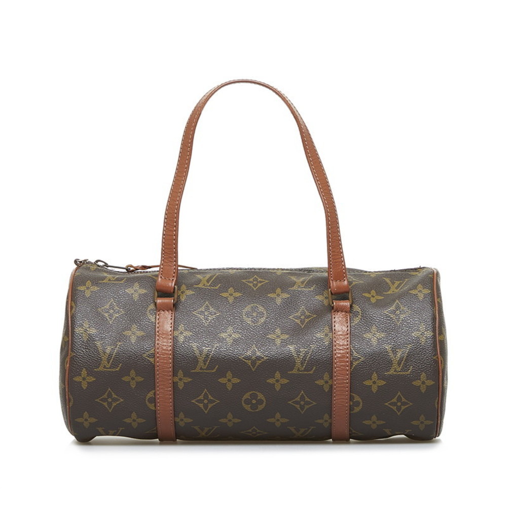 Louis Vuitton Papillon Leather Shoulder Bag