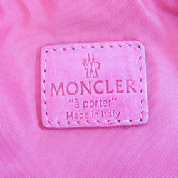 Moncler Women's Leather Handbag,Shoulder Bag Pink
