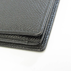 Bvlgari 30421 Leather Card Case Black