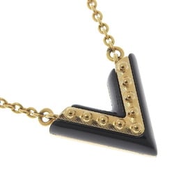 Louis Vuitton Necklace Monogram Collier Roman Holiday Gold Tone Necklace