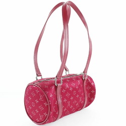 Louis Vuitton Little Papillon M92353 Monogram Satin Red TH0092 Women's Handbag