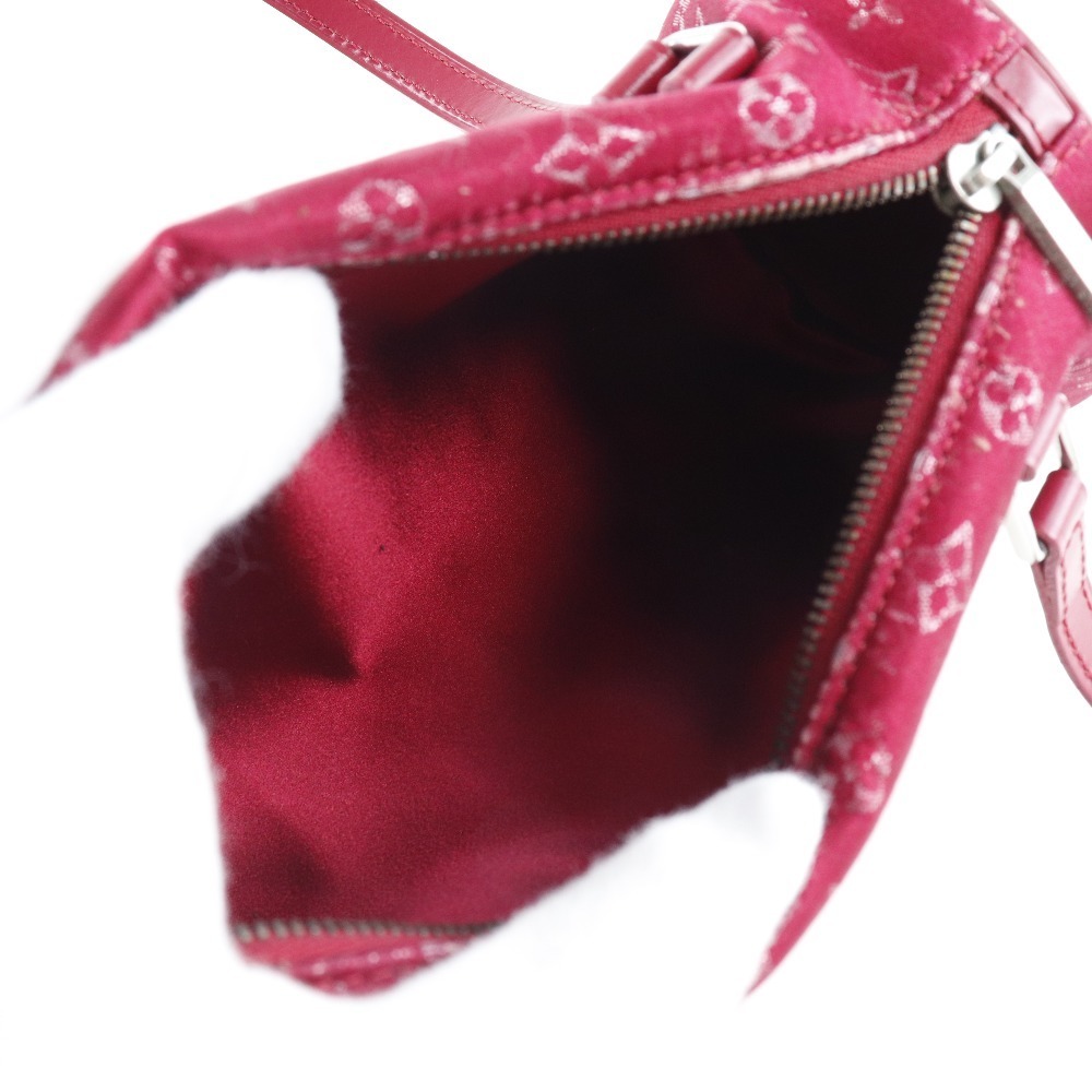 Louis Vuitton Little Papillon M92353 Monogram Satin Red TH0092