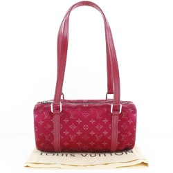 Louis Vuitton Little Papillon M92353 Monogram Satin Red TH0092 Women's Handbag