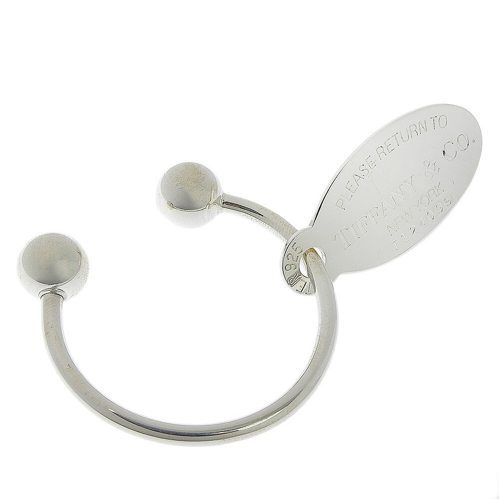 Tiffany Return to Key Ring Silver 925 Unisex Keychain | eLADY