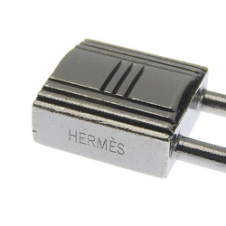 Hermes Amulet 4 Back Charm Metal Silver Unisex