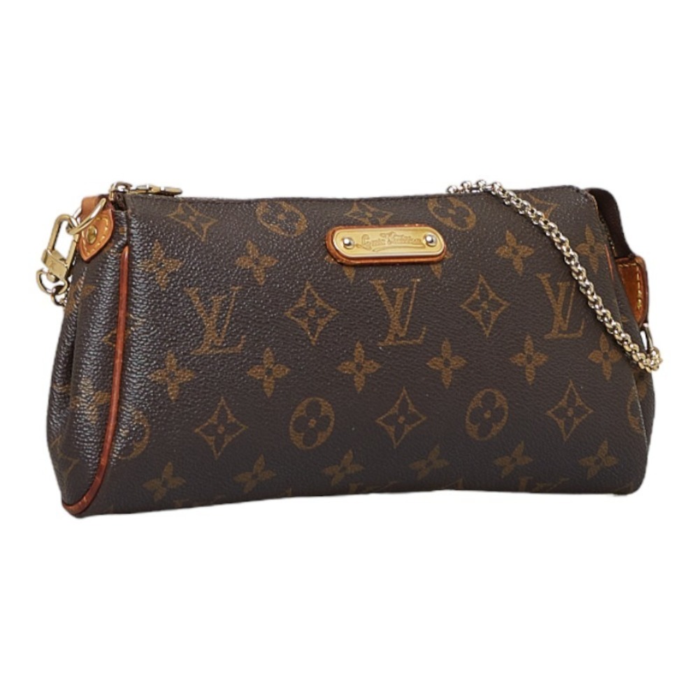 Brown Louis Vuitton Monogram Eva Crossbody Bag