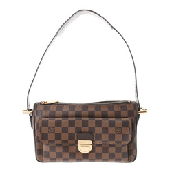 LOUIS VUITTON Damier Ebene Ravello GM Brown Shoulder Bag