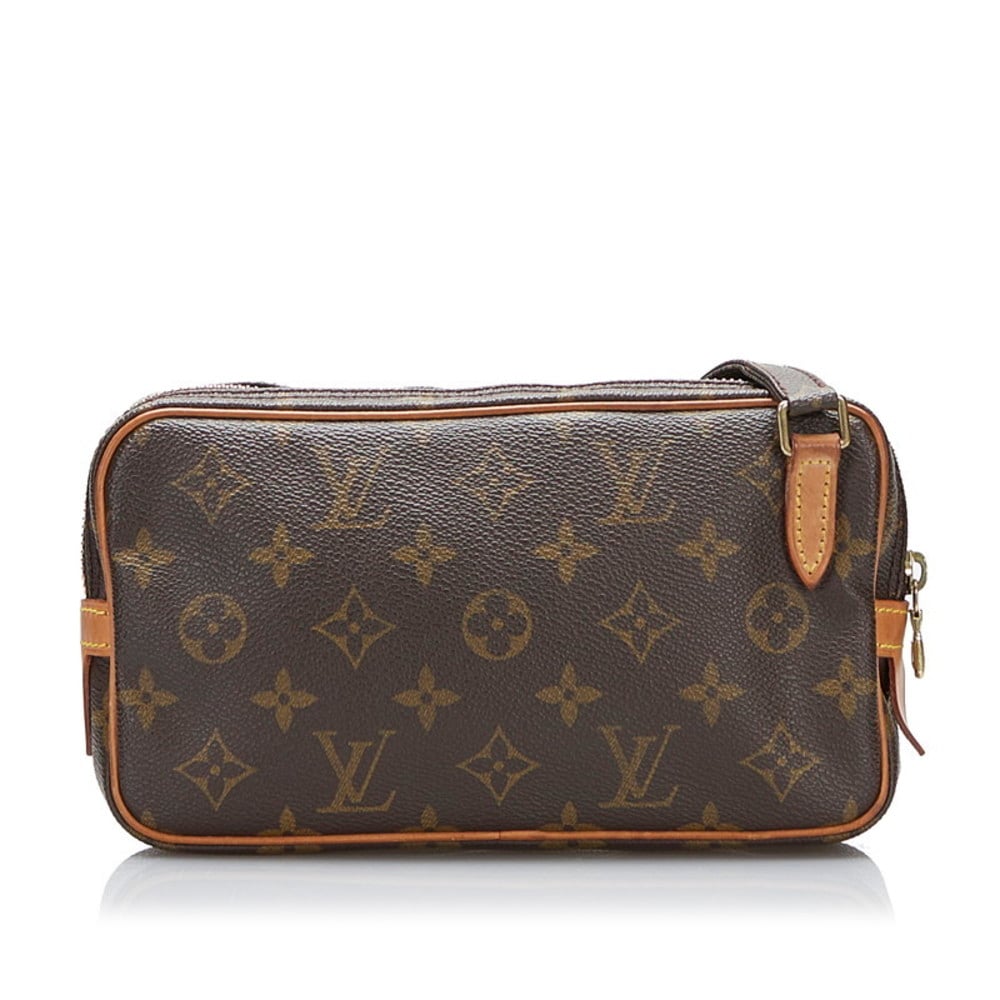 Louis Vuitton Monogram Marly Bandouliere Shoulder Bag M51828 Brown