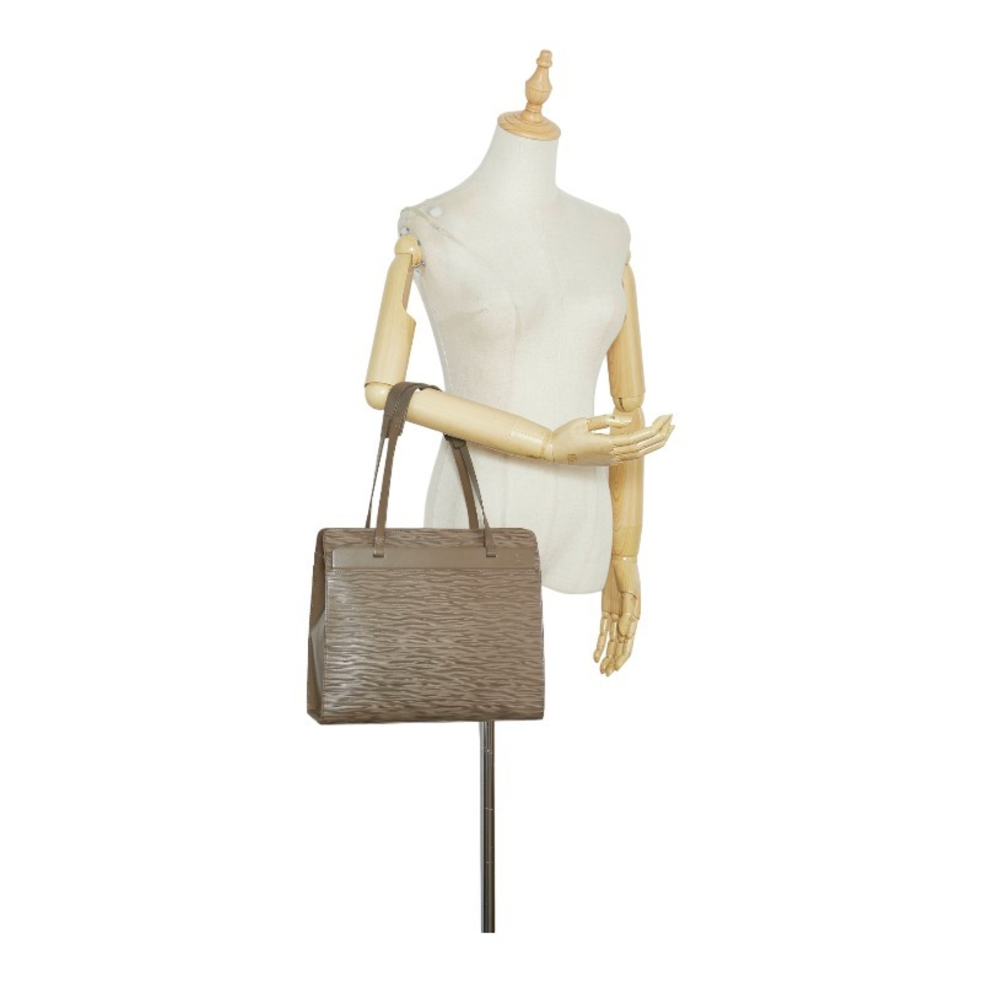 Louis Vuitton Epi Croisette GM Handbag Tote Bag M5250B Beige Lira Leather Women's LOUIS VUITTON