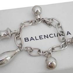 Balenciaga BALENCIAGA bracelet charm metal silver unisex e54491a
