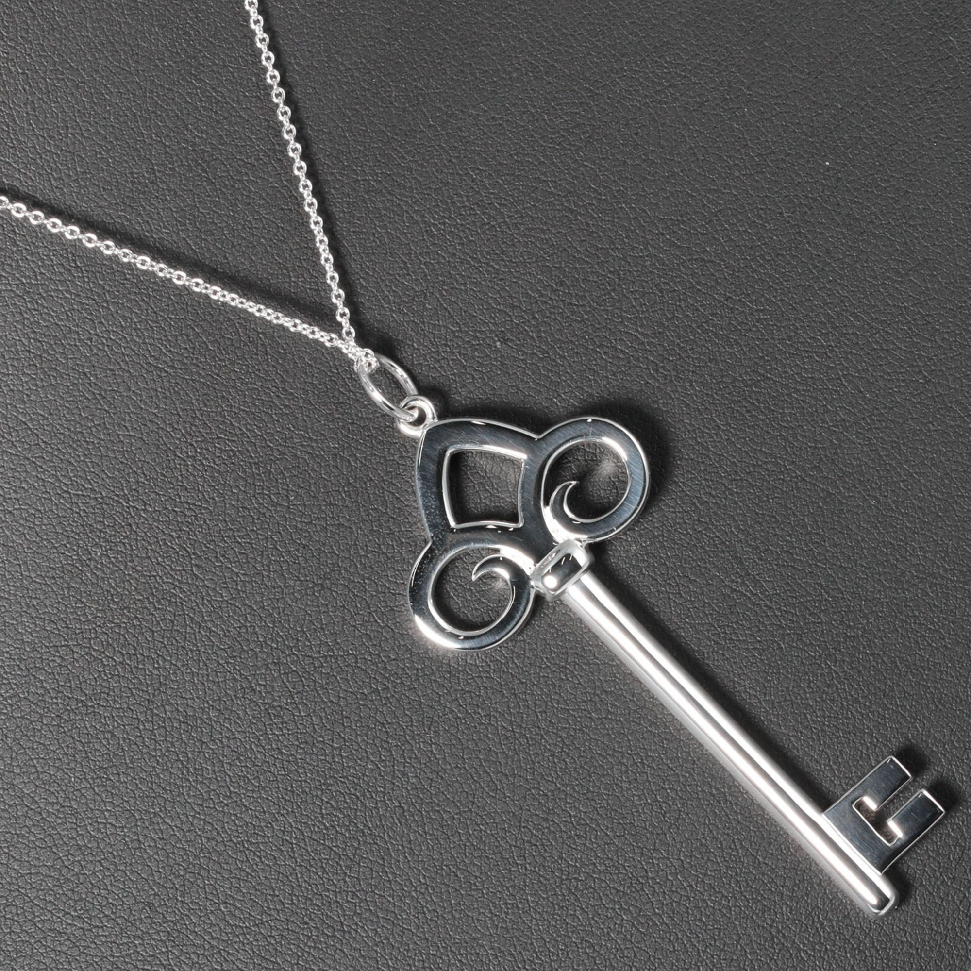 Tiffany fleur de l'ski silver 925 women's necklace TIFFANY&Co.