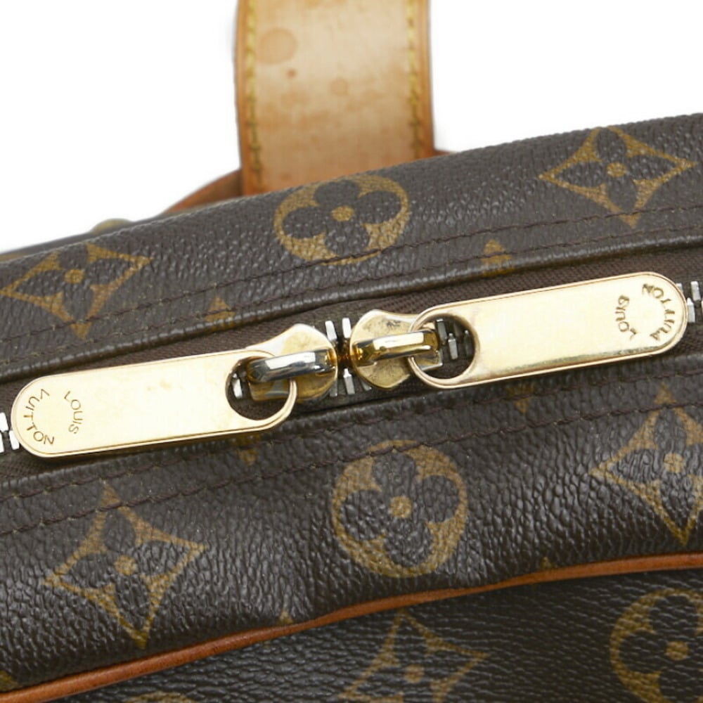 Louis Vuitton Monogram Manhattan GM Handbag M40025 Brown PVC Leather Ladies LOUIS  VUITTON