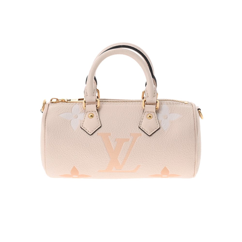 LOUIS VUITTON Louis Vuitton Emplant Papillon BB Cream Saffron M45708 Ladies  Monogram Handbag