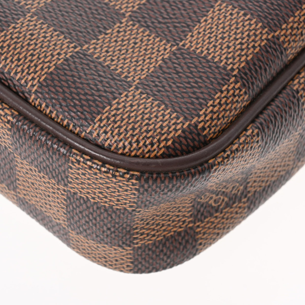 Louis Vuitton Lift Women's Shoulder Bag N60009 Damier Canvas Ebene (Brown)