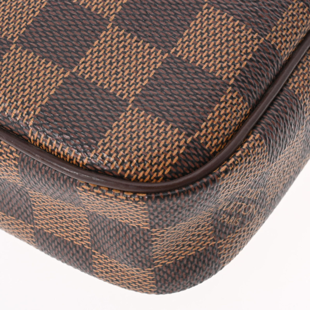 Louis Vuitton Lift Women's Shoulder Bag N60009 Damier Canvas Ebene (Brown)