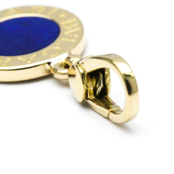 Bvlgari Bvlgari Bvlgari Yellow Gold (18K) Lapis Lazuli Unisex,Women,Men Fashion Pendant Necklace (Gold)