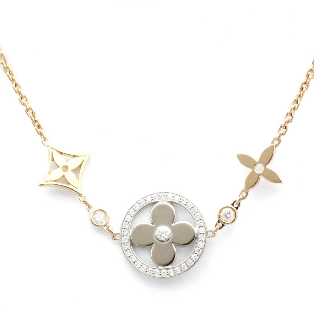 Louis Vuitton Idylle Blossom XL Bracelet, 3 Golds And Diamonds