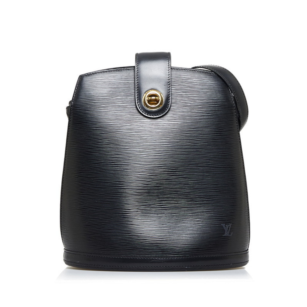 Louis Vuitton Epi Cluny Shoulder Bag M52252 Noir Black Leather Ladies LOUIS  VUITTON
