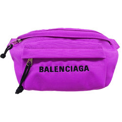 Balenciaga BALENCIAGA Crossbody Shoulder Bag Gucci Collaboration  Canvas/Leather Black Unisex 680130