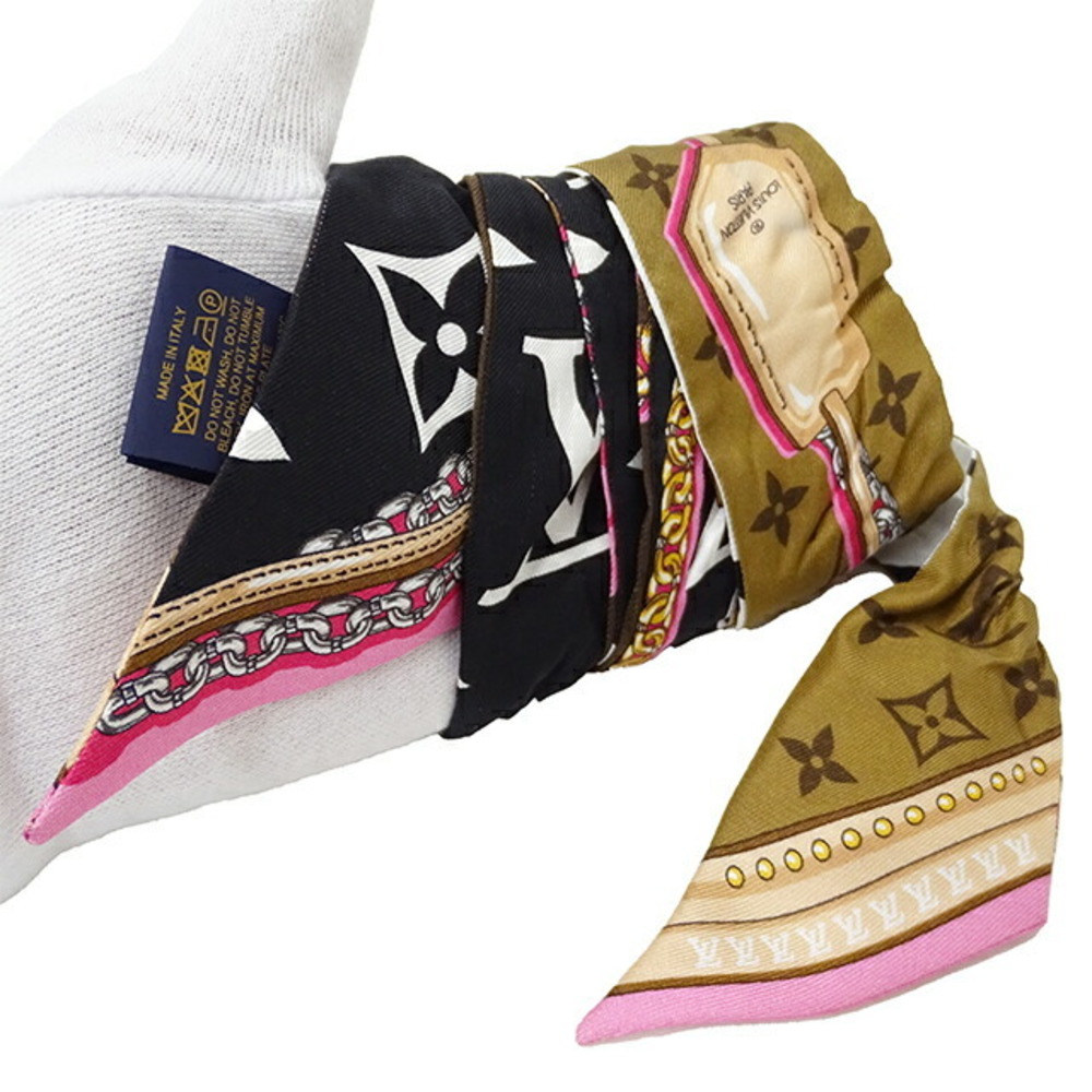 Louis Vuitton, Accessories, Louis Vuitton Black And Pink Ultimate Monogram  Square Scarf